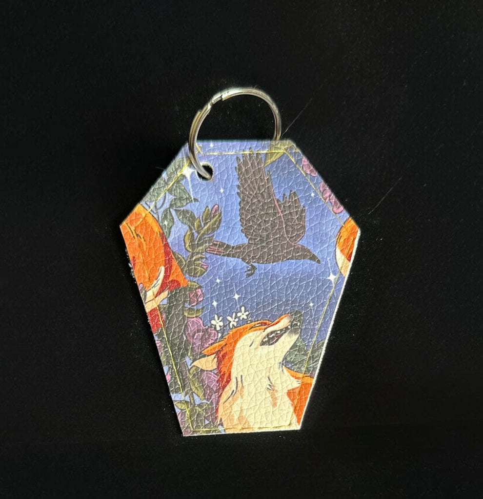 Coffin Keychain